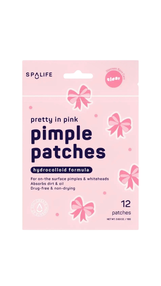 Pretty In Pink Hydrocolloid Clear Pimple Patches