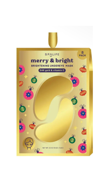 Christmas Holiday Merry & Bright Brightening Undereye Patches