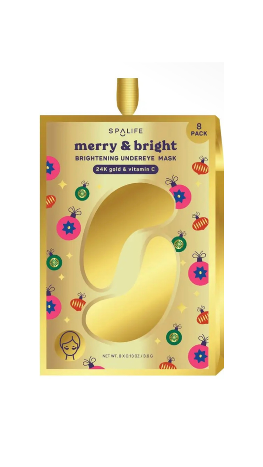 Christmas Holiday Merry & Bright Brightening Undereye Patches
