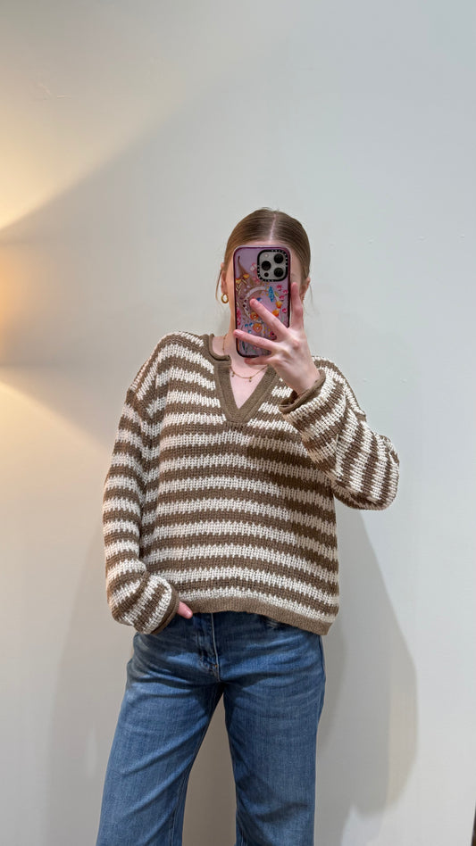 Riley Stripe Sweater
