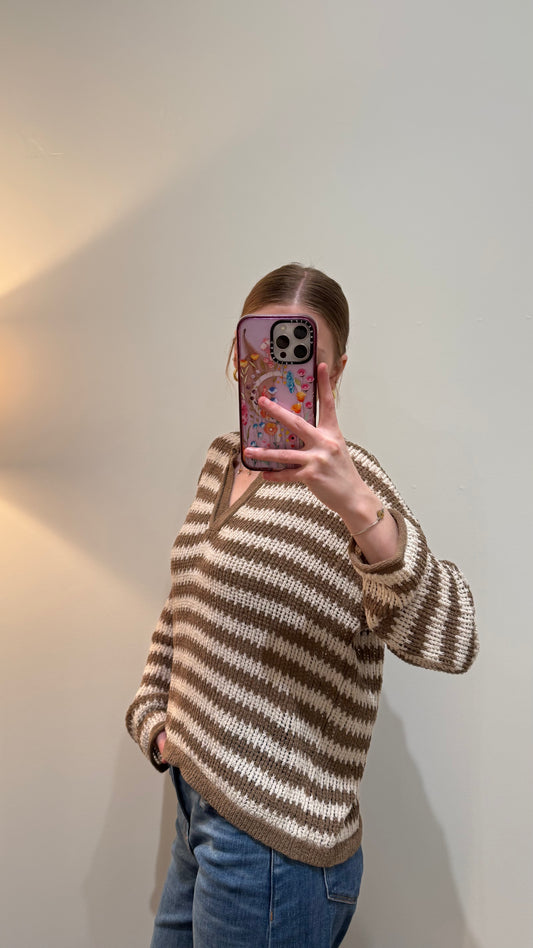 Riley Stripe Sweater