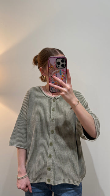 Sage Knit Cardigan