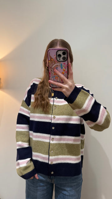 Blue Ridge Stripe Cardigan