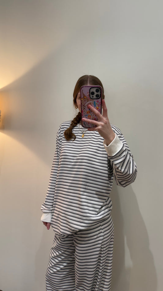 Cozy Days Striped Lounge Set
