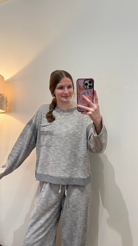 Vintage Stripe Lounge Set