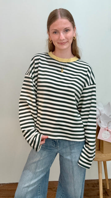Evergreen Comfort Crewneck