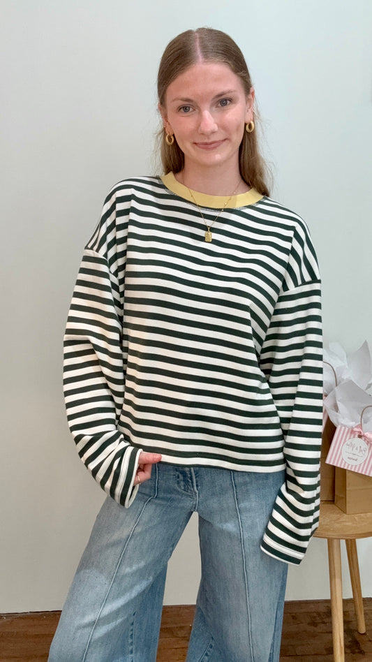 Evergreen Comfort Crewneck