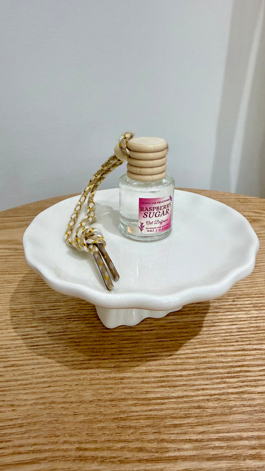 Raspberry Sugar | Hanging Car Diffuser