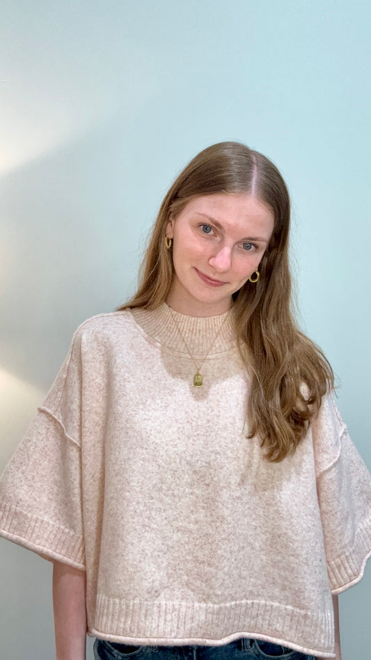 Strawberry Cream Sweater