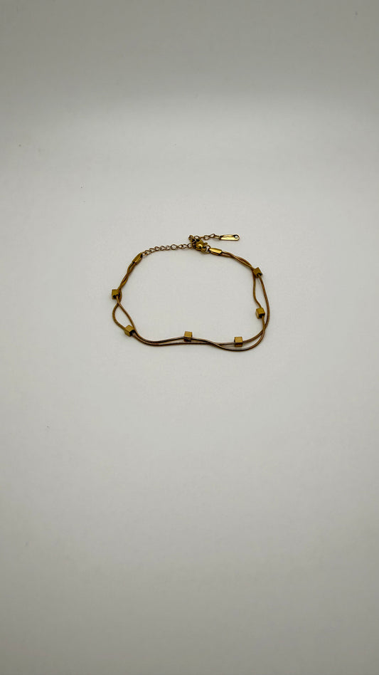 Gold Free Layered Bracelet