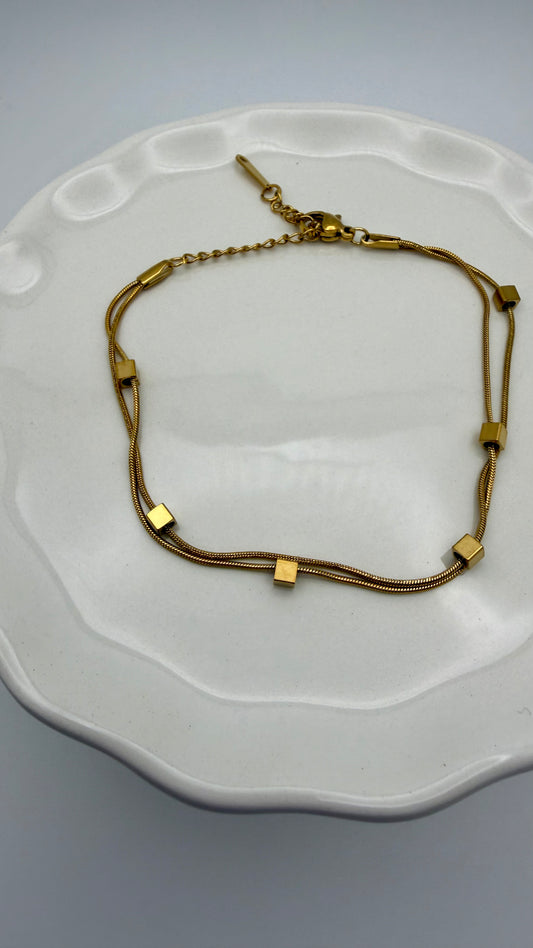 Gold Free Layered Bracelet