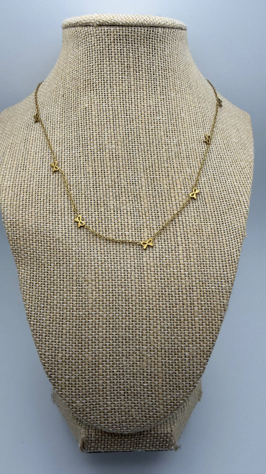 Bow Necklace
