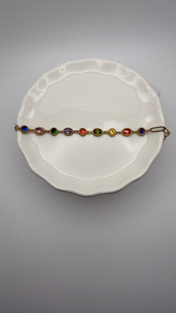 Rainbow Gemstone Necklace