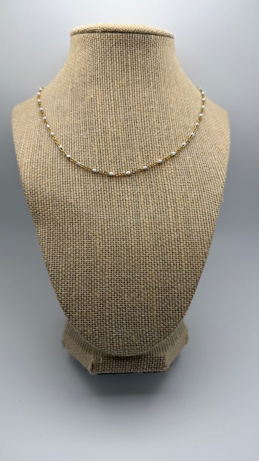 Gold Confetti Necklace