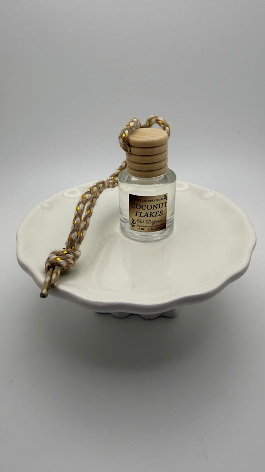Coconut Flakes | Hanging Car Diffuser