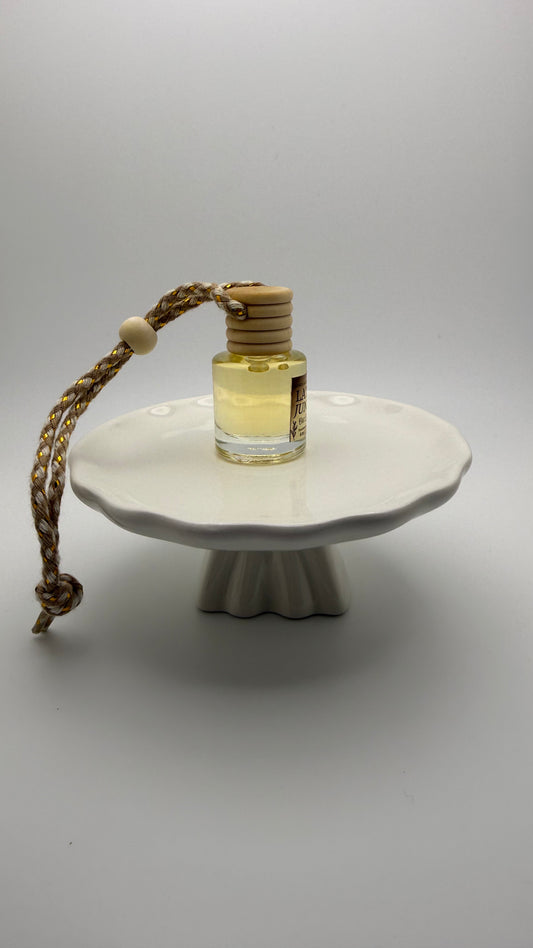 Latte Junkie | Hanging Car Diffuser