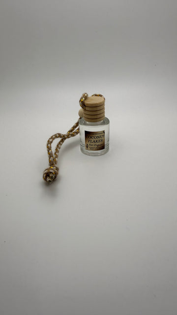 Coconut Flakes | Hanging Car Diffuser