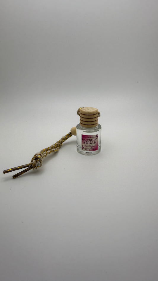 Raspberry Sugar | Hanging Car Diffuser
