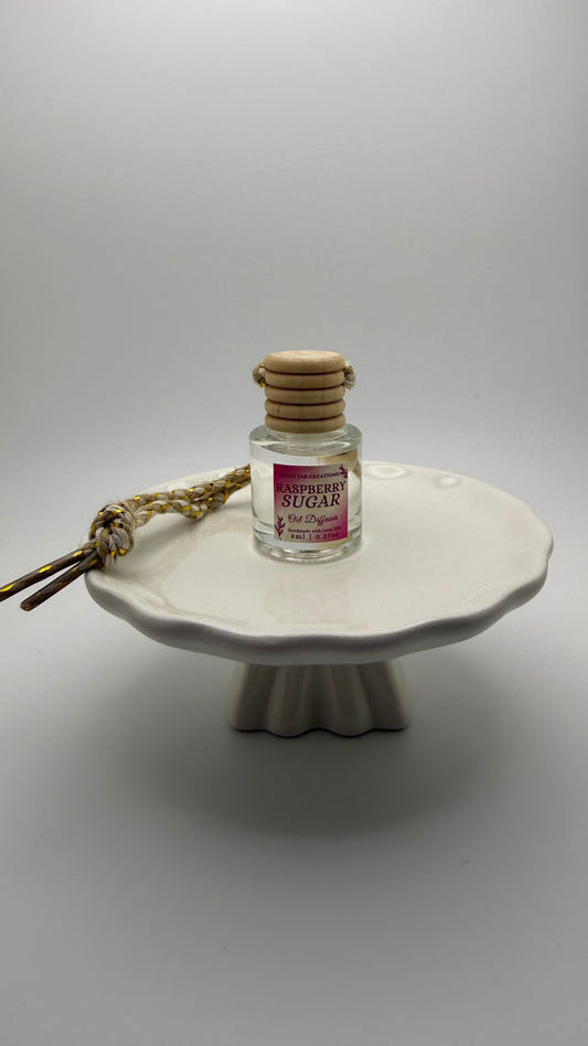 Raspberry Sugar | Hanging Car Diffuser