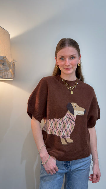 Puppy Love Knit Top