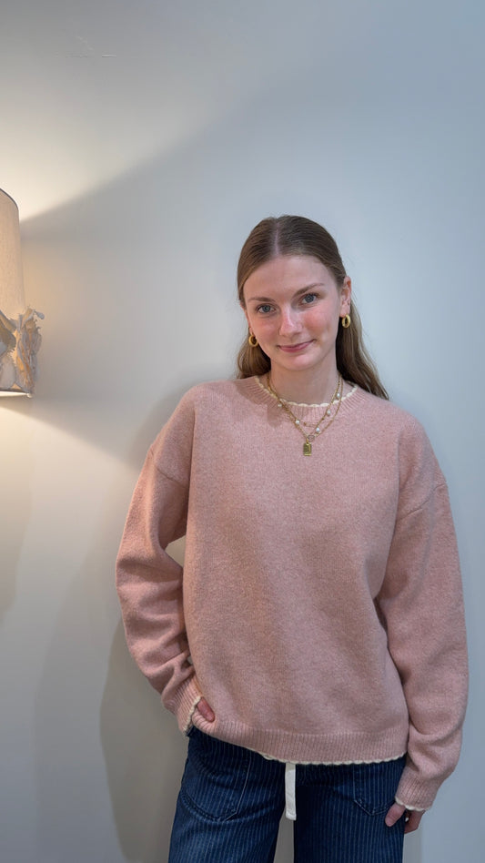 Rosy Days Sweater