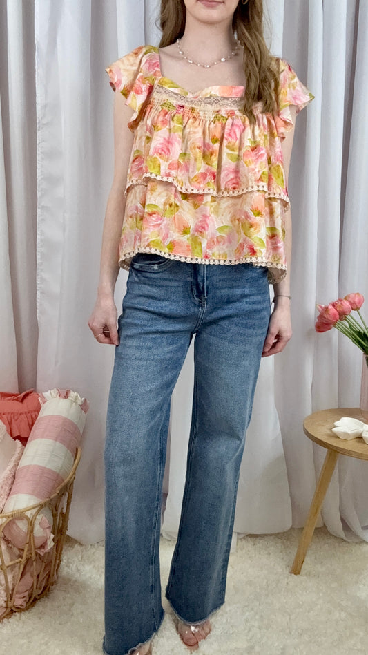 Blue Jay High Rise Wide Leg Jeans