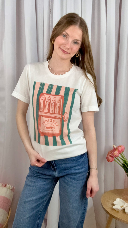 Striped Sardine Summer Tee