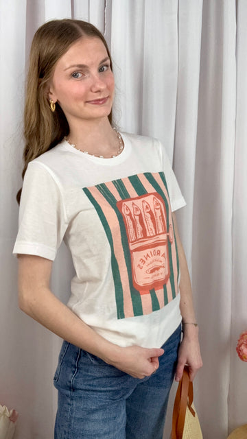 Striped Sardine Summer Tee