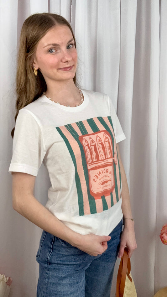 Striped Sardine Summer Tee