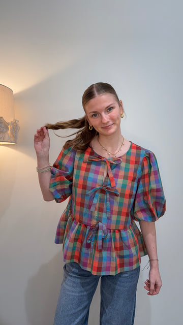 Autumn Picnic Blouse