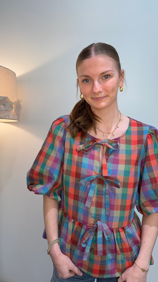Autumn Picnic Blouse