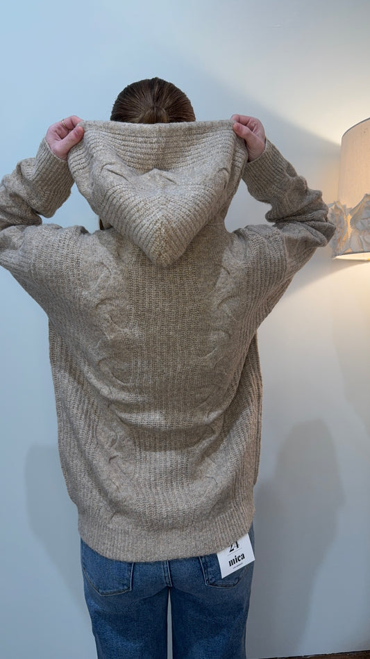 Aspen Hooded Cardigan