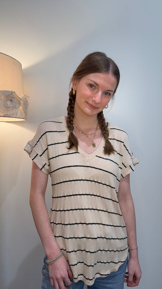 Reese Stripe Top